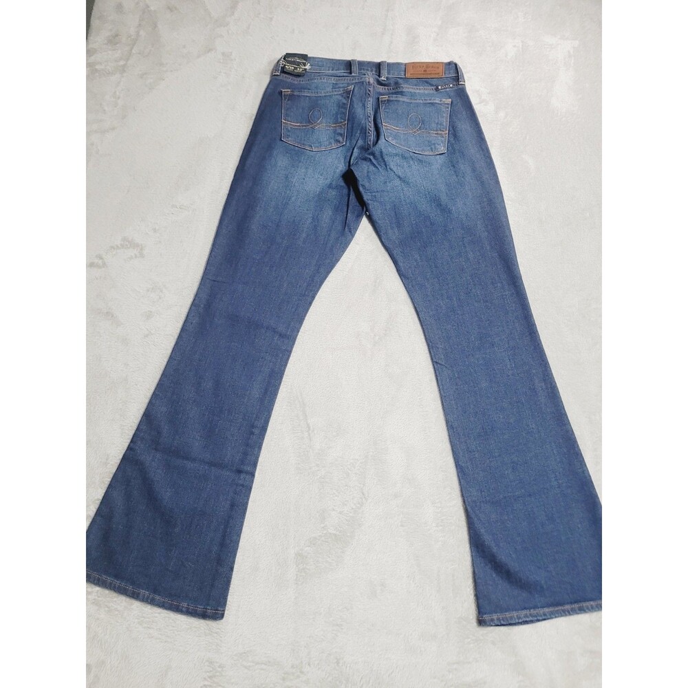 Lucky Brand Women’s Sofia Boot Jeans Size 6/28 Dark Wash 32” Inseam Bootcut NWT - Picture 2 of 16